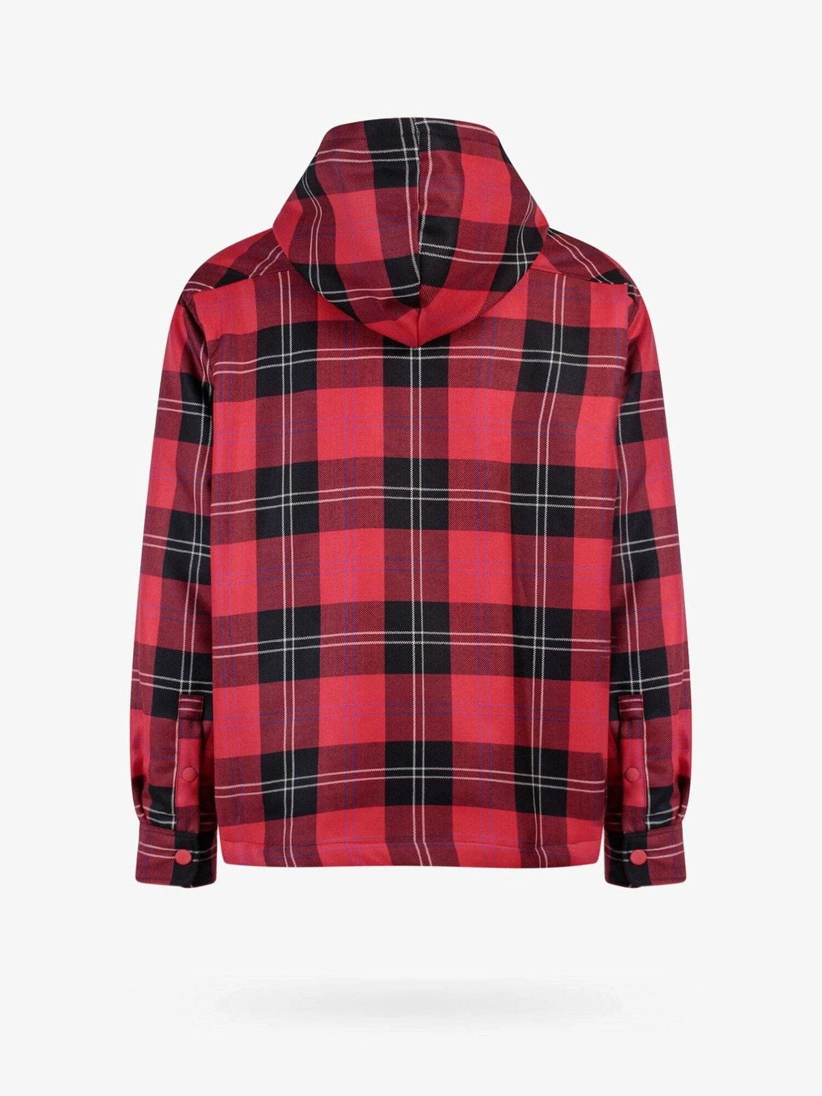 Marni o1y0225 Checked Hooded Shirt in Multicolor Size US M / EU 48-50 / 2 - 2 Thumbnail