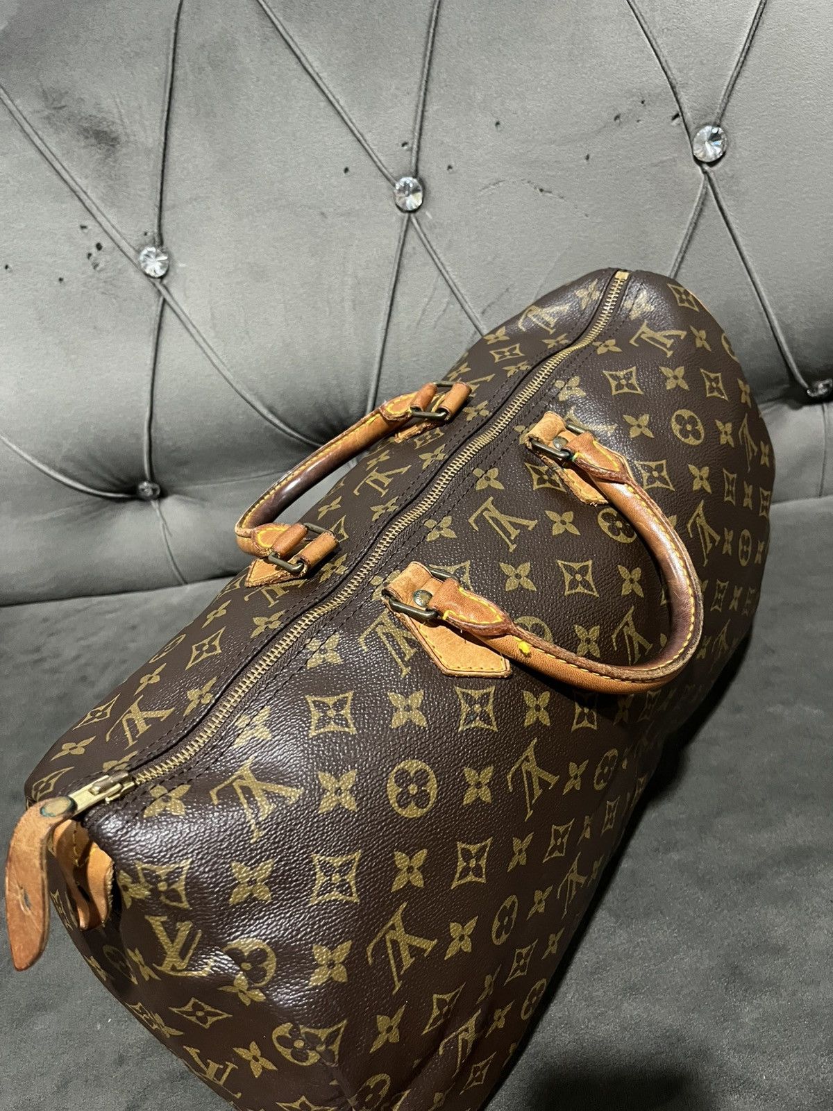 Louis Vuitton Authentic LOUIS VUITTON Monogram Speedy 40 Size ONE SIZE - 9 Thumbnail