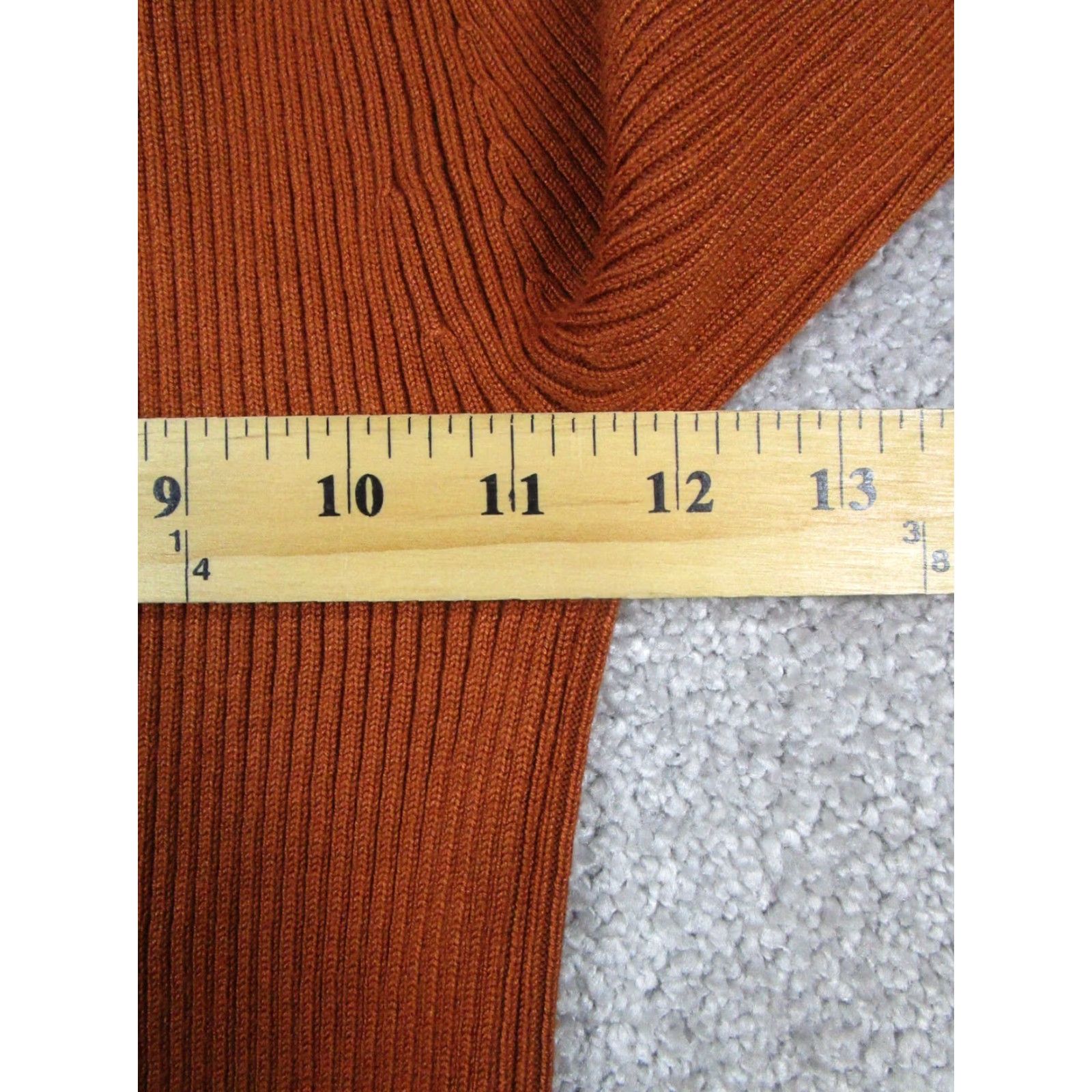Abercrombie & Fitch Abercrombie & Fitch Sweater Womens Small Brown Knit Turtleneck Pullover Knit Viscose Casual Workwear 90s? Size S / US 4 / IT 40 - 7 Thumbnail