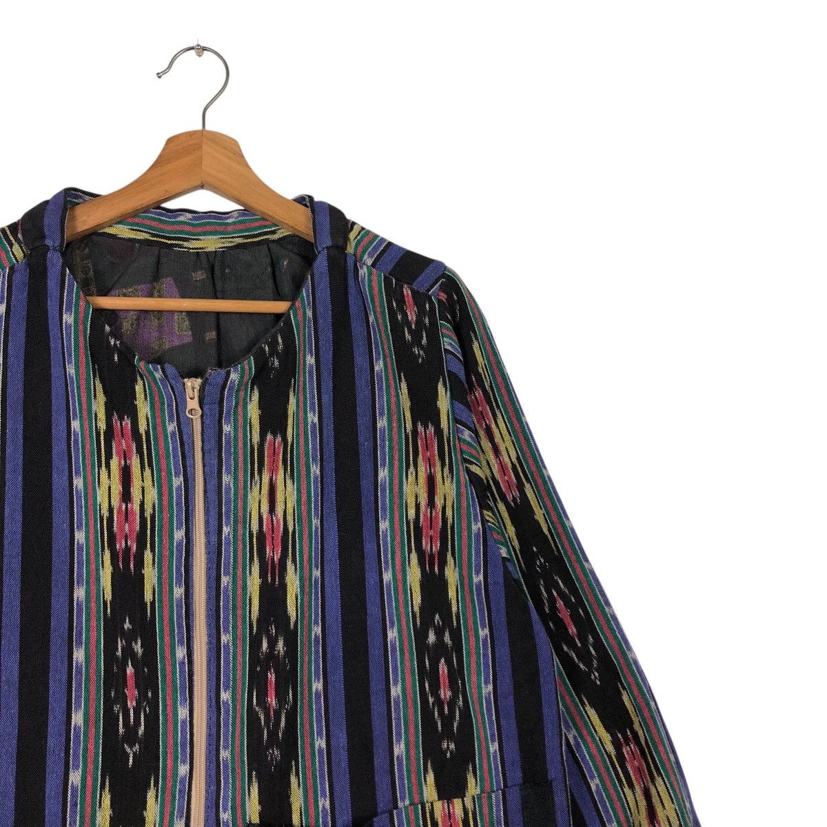 Japanese Brand Vintage Zipper Knit Zipper Jacket Unknown Brand Coogi Style Size US M / EU 48-50 / 2 - 7 Thumbnail