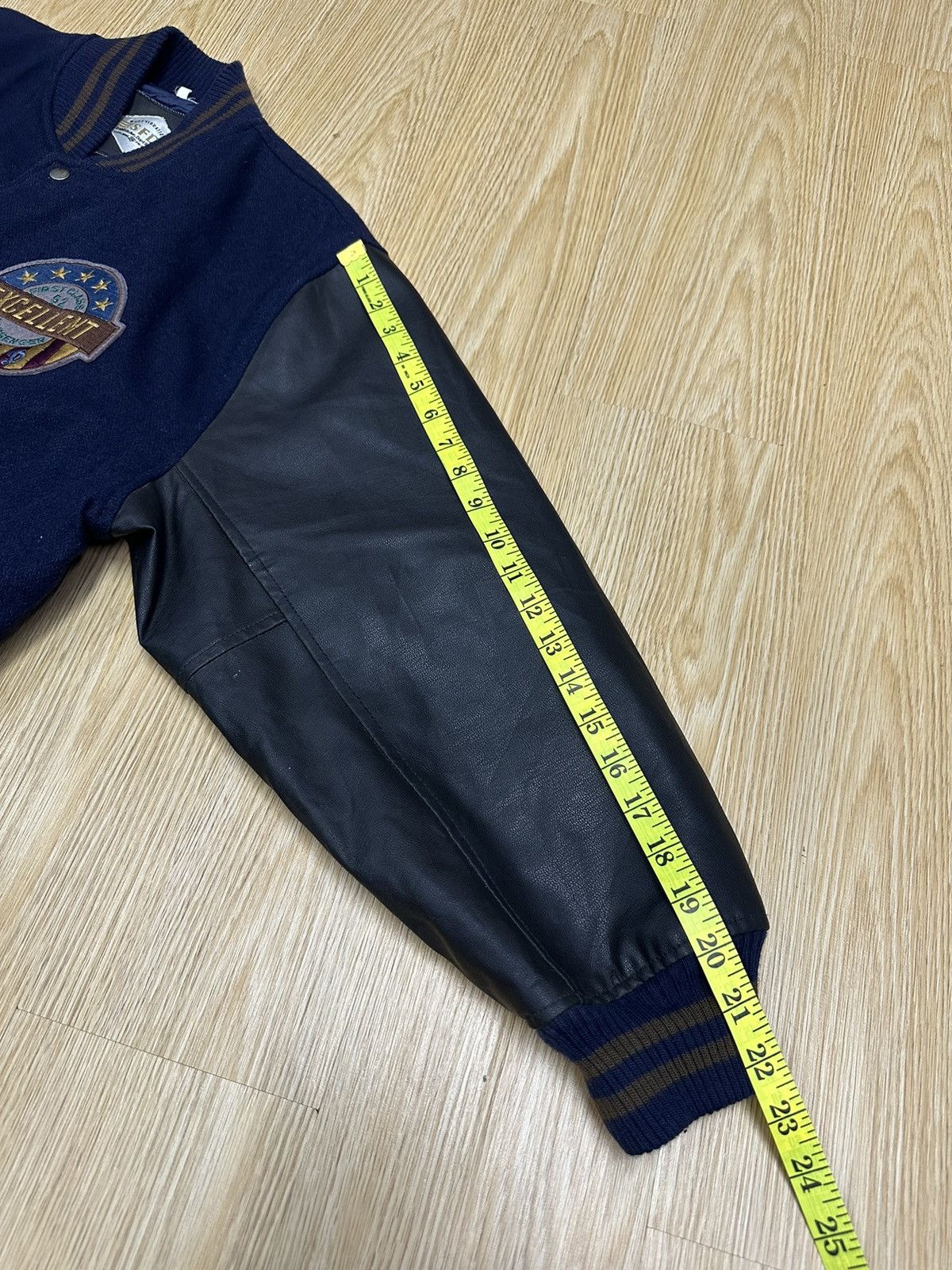 Vintage Vintage SFD Wool Varsity Flight Jacket Z19 Size US L / EU 52-54 / 3 - 9 Thumbnail