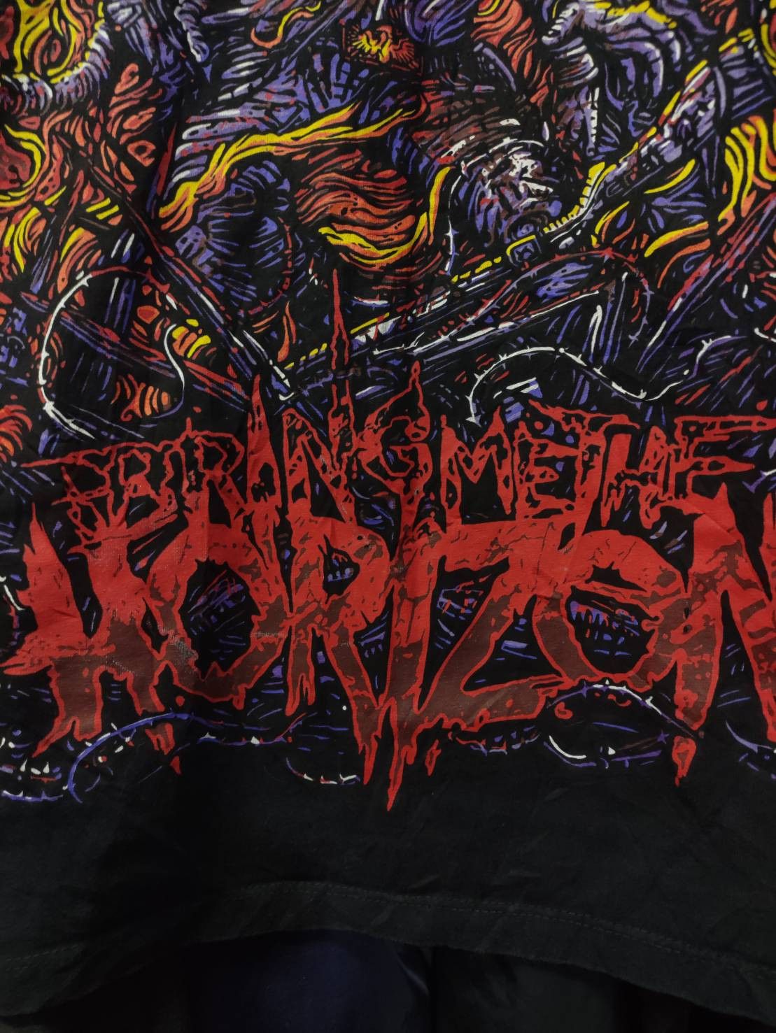 Band Tees Vtg Bring Me The Horizon Band " Zombie Army " Hoodie Size US M / EU 48-50 / 2 - 5 Thumbnail