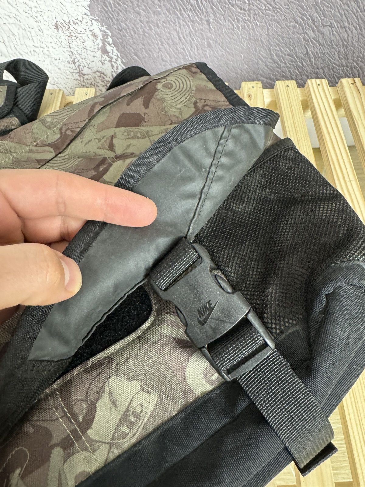 Nike Vintage Nike Messenger Bag Cordura Shoulder Y2K Style Size ONE SIZE - 8 Thumbnail