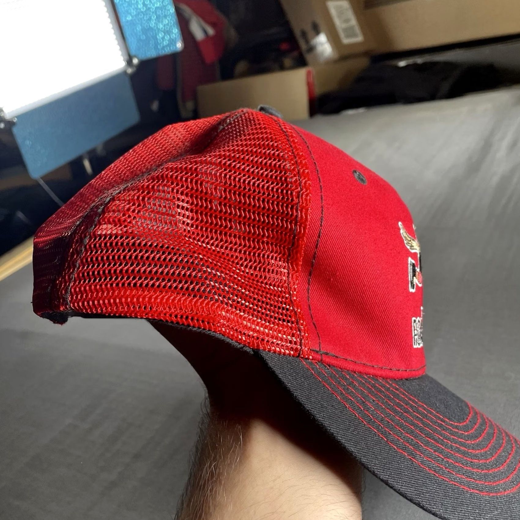 Vintage Tucson Roadrunners Hat Snapback Hat Cap Adjustable Dusty Red Cotton Baseball Cap Men One Size Sports Casual Size ONE SIZE - 5 Thumbnail