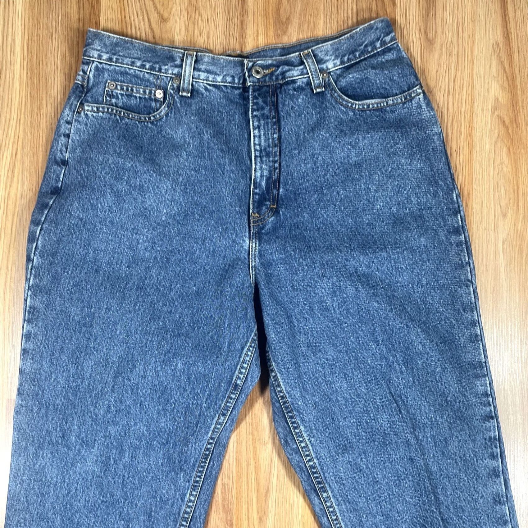 Ann Taylor Ann Taylor Jeans Womens 14 Slim High Rise Skinny Blue Denim Pants Cotton Size 36" / US 14 / IT 50 - 2 Thumbnail