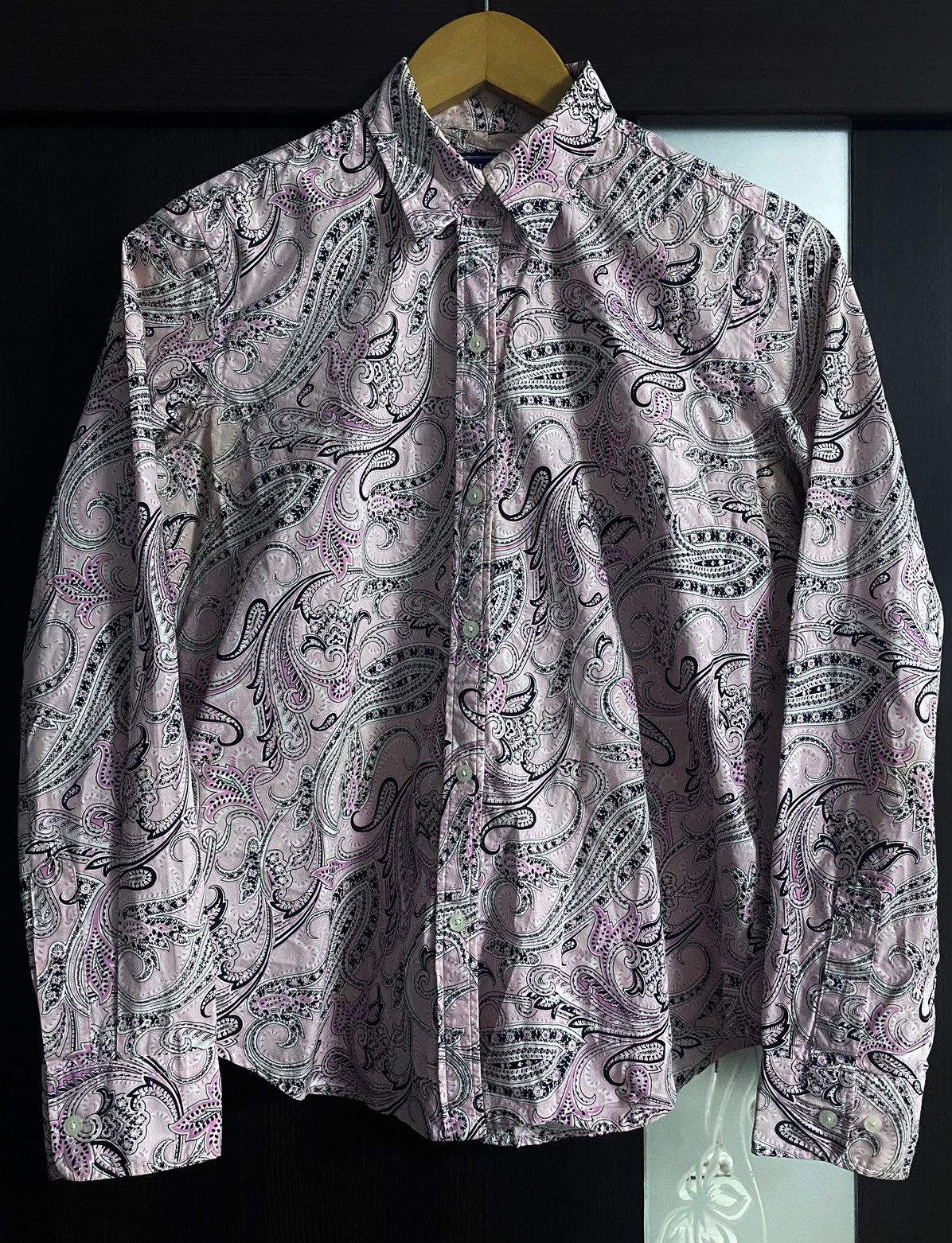 Chaps Ralph Lauren Women’s Chaps Classics Ralph Lauren FullPrinted Shirt Blouse Size S / US 4 / IT 40 - 2 Thumbnail