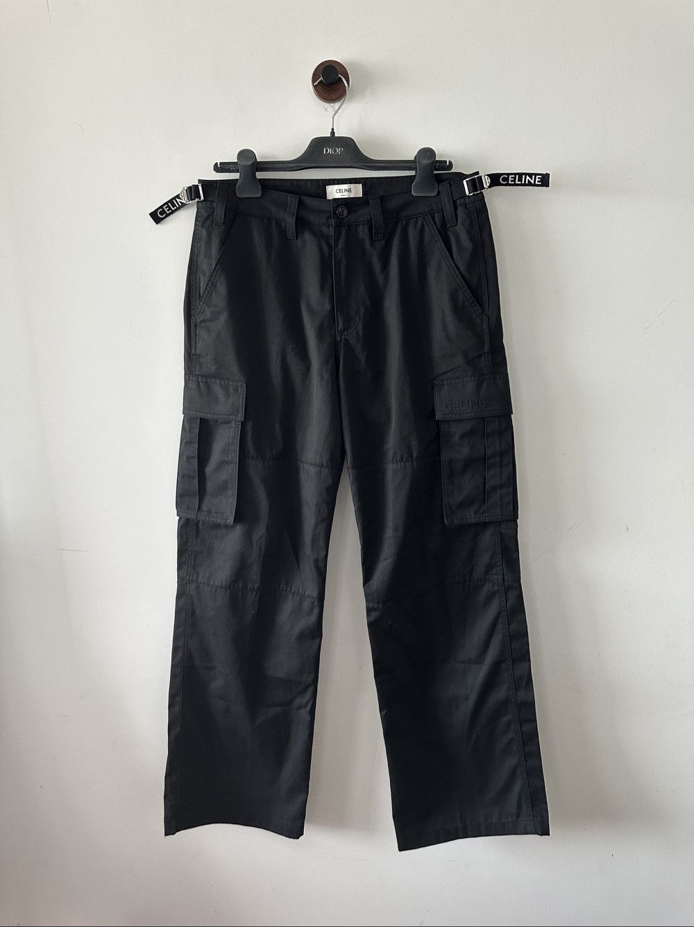 Celine Celine Logo Cargo Pants Size 50 Size US 34 / EU 50 - 1 Thumbnail