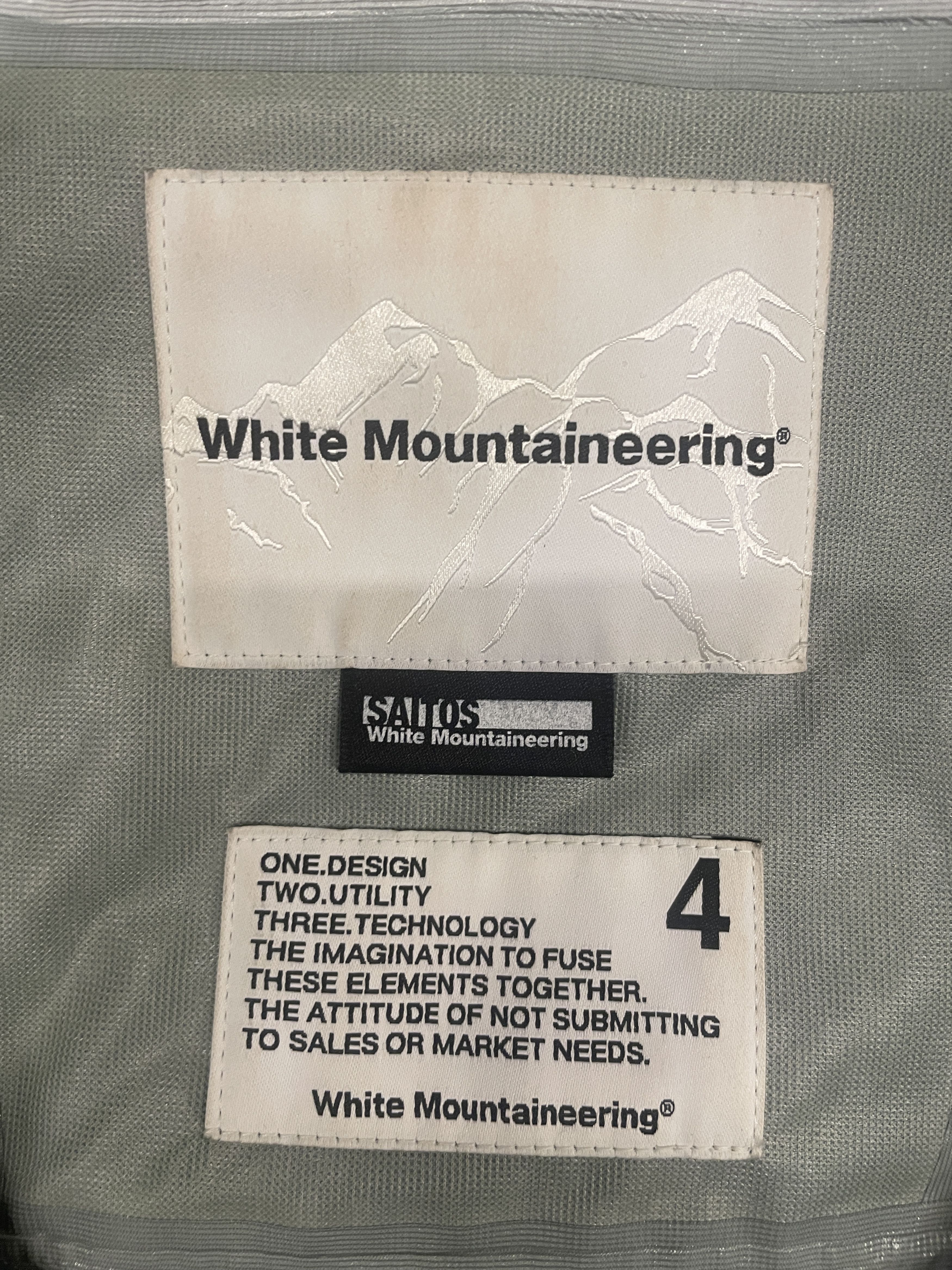 White Mountaineering $1200 White Mountaineering Saitos Original Camo Jacket Size US XL / EU 56 / 4 - 6 Thumbnail