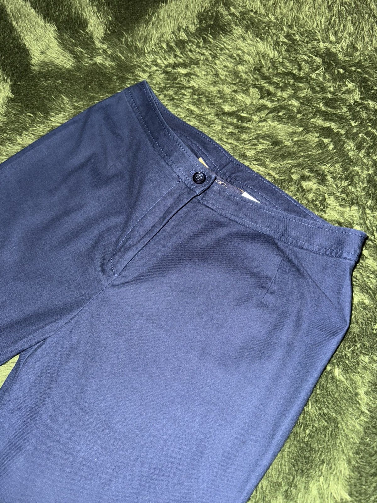 Brooks Brothers [11] Brooks Brothers japan minimal cotton trouser navy Size US 30 / EU 46 - 2 Thumbnail