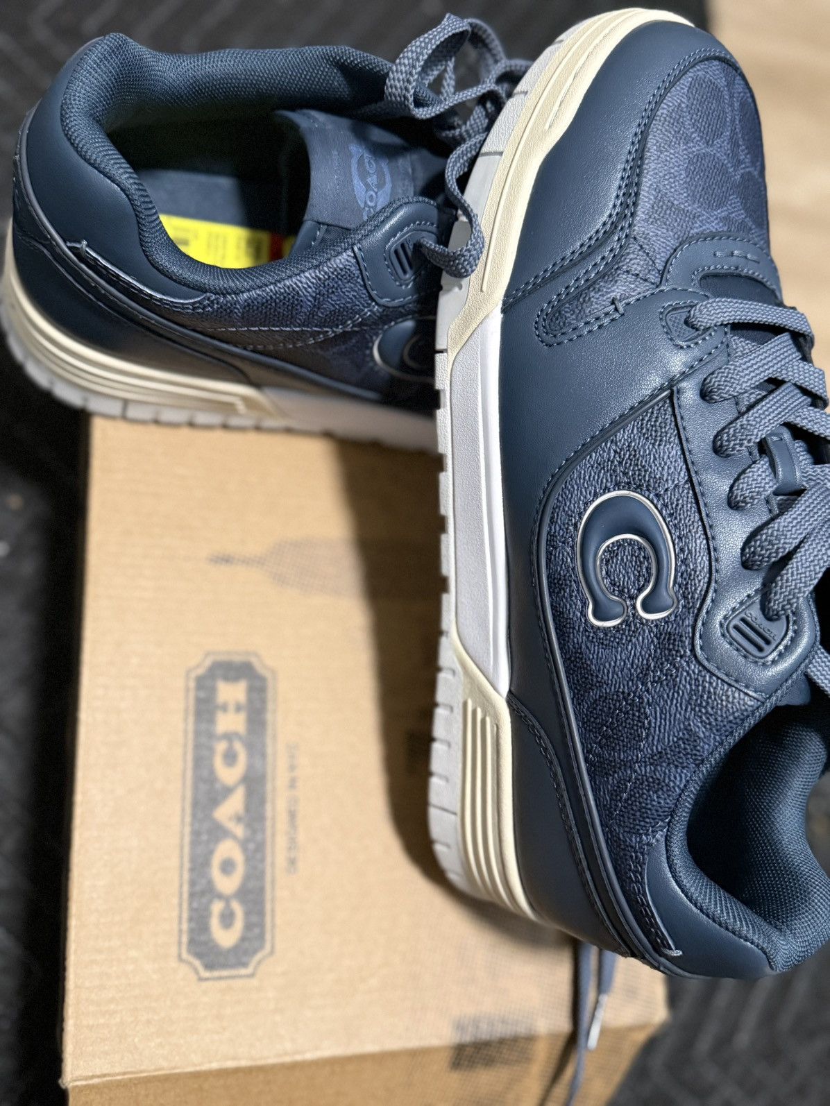 Coach Original Coach Men's Dark Blue Sneakers Size US 10 / EU 43 - 7 Thumbnail