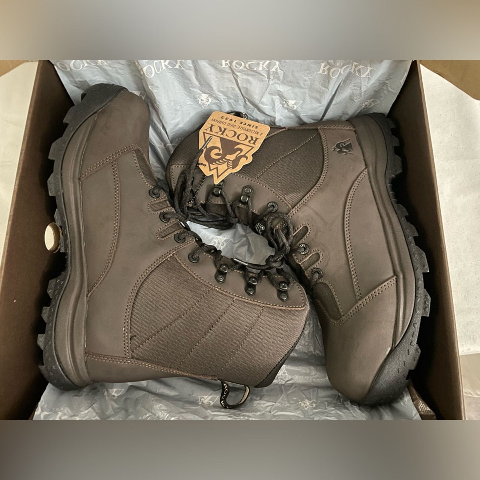 Rocky ROCKY Wildcat 400G Insulated Hunting Boot Brown Men 10.5M Size US 10.5 / EU 43-44 - 11 Thumbnail