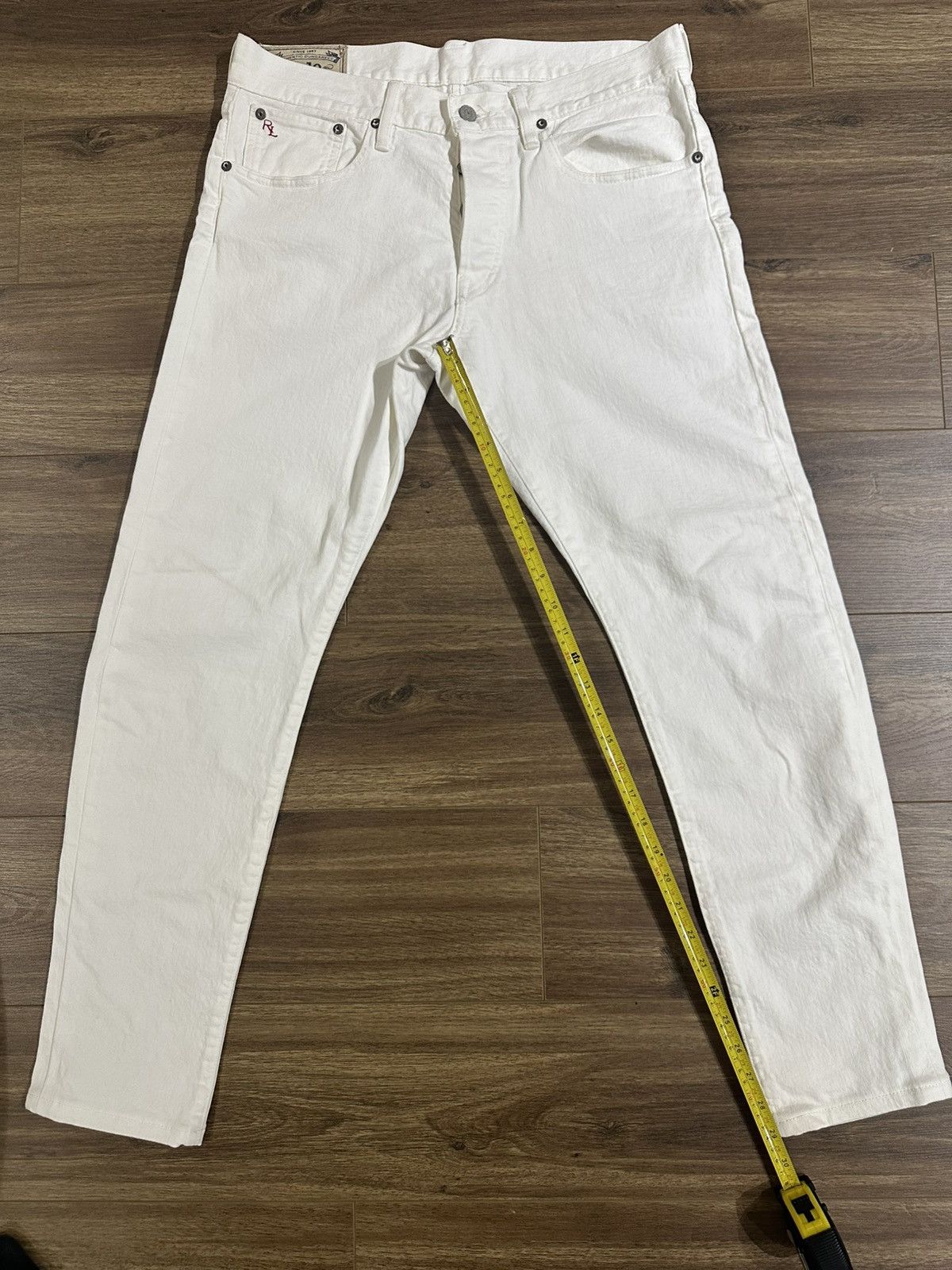Polo Ralph Lauren Polo Ralph Laurent white denim Size US 32 / EU 48 - 2 Thumbnail