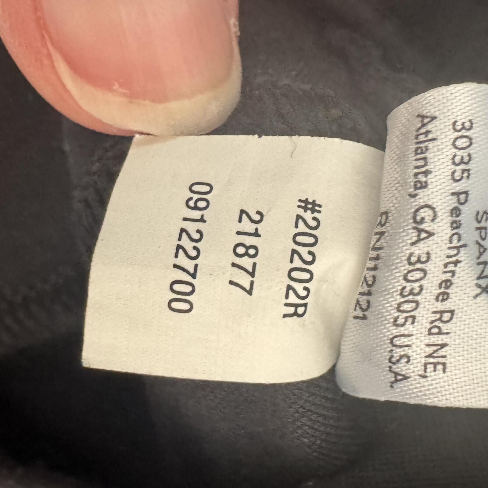 Domenico Spano Spanx Black Leggings XS Size 26" / US 2 / IT 38 - 5 Thumbnail