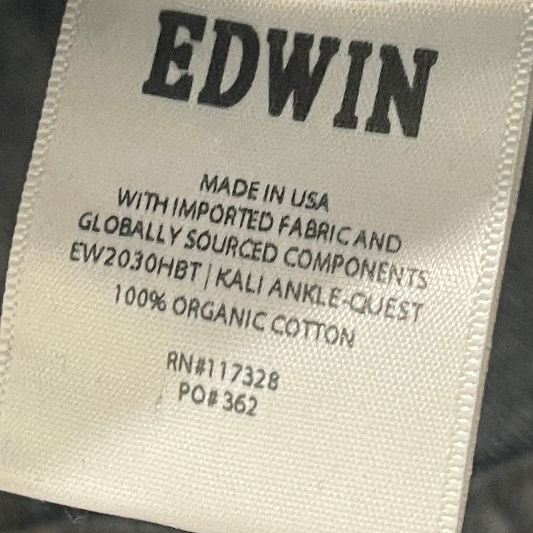 Edwin Edwin Kali Ankle Straight Leg Jeans Quest - Size 26 - $218 Size 26" / US 2 / IT 38 - 8 Thumbnail