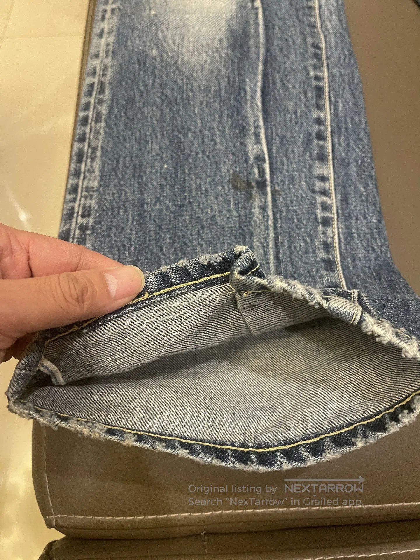 Visvim visvim 22SS Journeyman Tacked DMGD Pants. Size US 26 / EU 42 - 4 Thumbnail