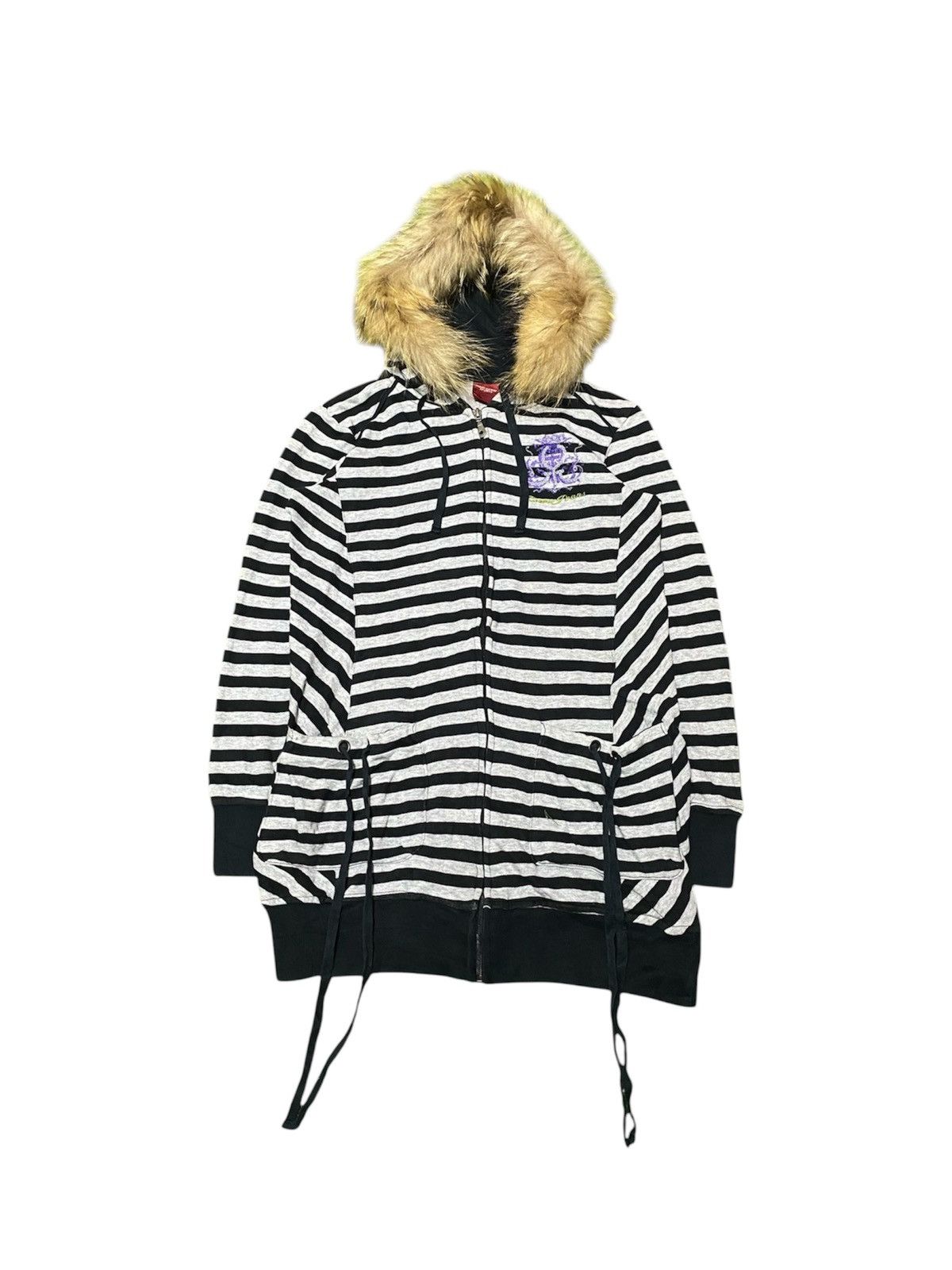 If Six Was Nine × Japanese Brand × Le Grande Bleu (L.G.B.) Intercrew hoodie faux fur ifsix lgb style Size US M / EU 48-50 / 2 - 1 Thumbnail