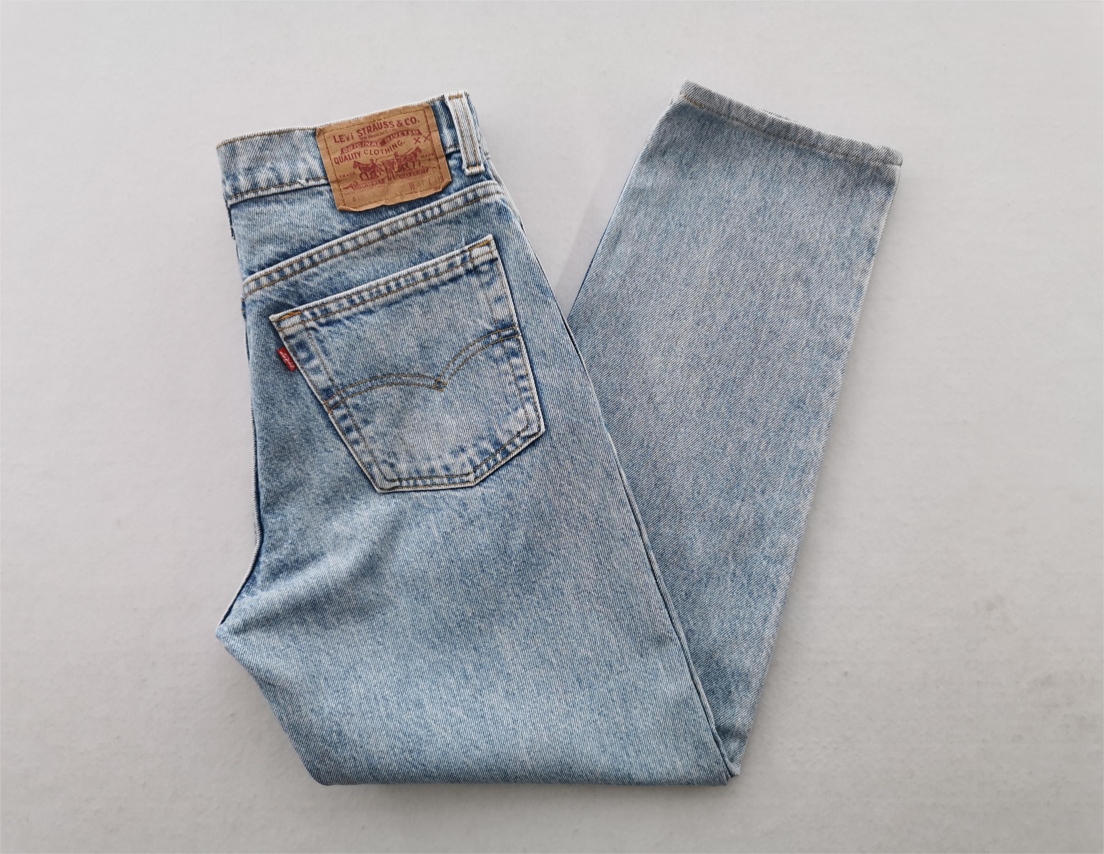 Levi's Vintage 90s Levis Lot 610 Denim Jeans Made In USA Size 30 Size US 30 / EU 46 - 5 Thumbnail