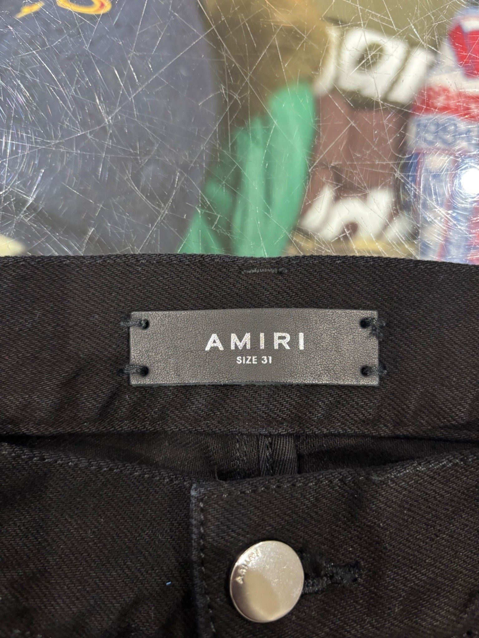 Amiri Amiri Five Pocket Straight Jeans Black Size US 31 - 4 Thumbnail
