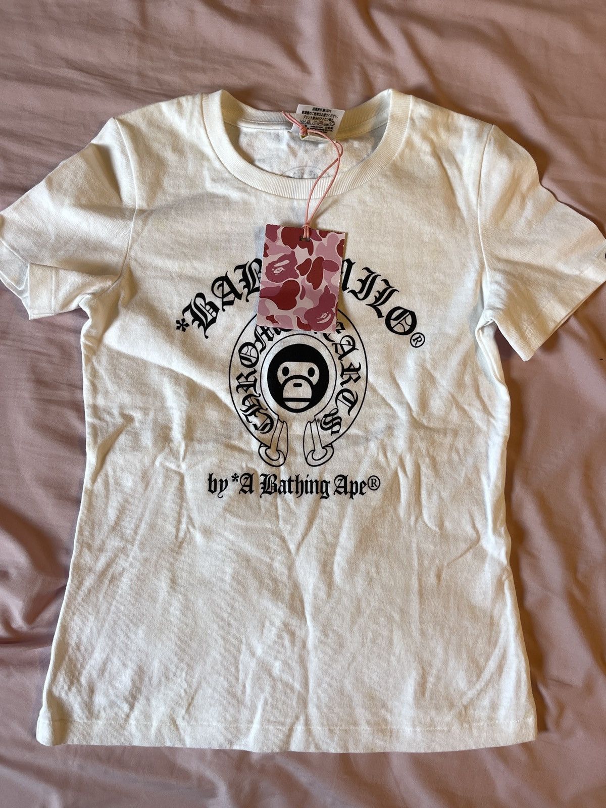 Bape Bape x Chrome Hearts Baby Milo Tee | Grailed