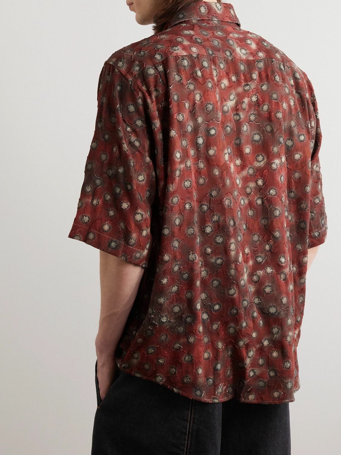 Acne Studios Sambler washed daisies shirt.Like Jacquemus or Diesel. Size US L / EU 52-54 / 3 - 1 Thumbnail