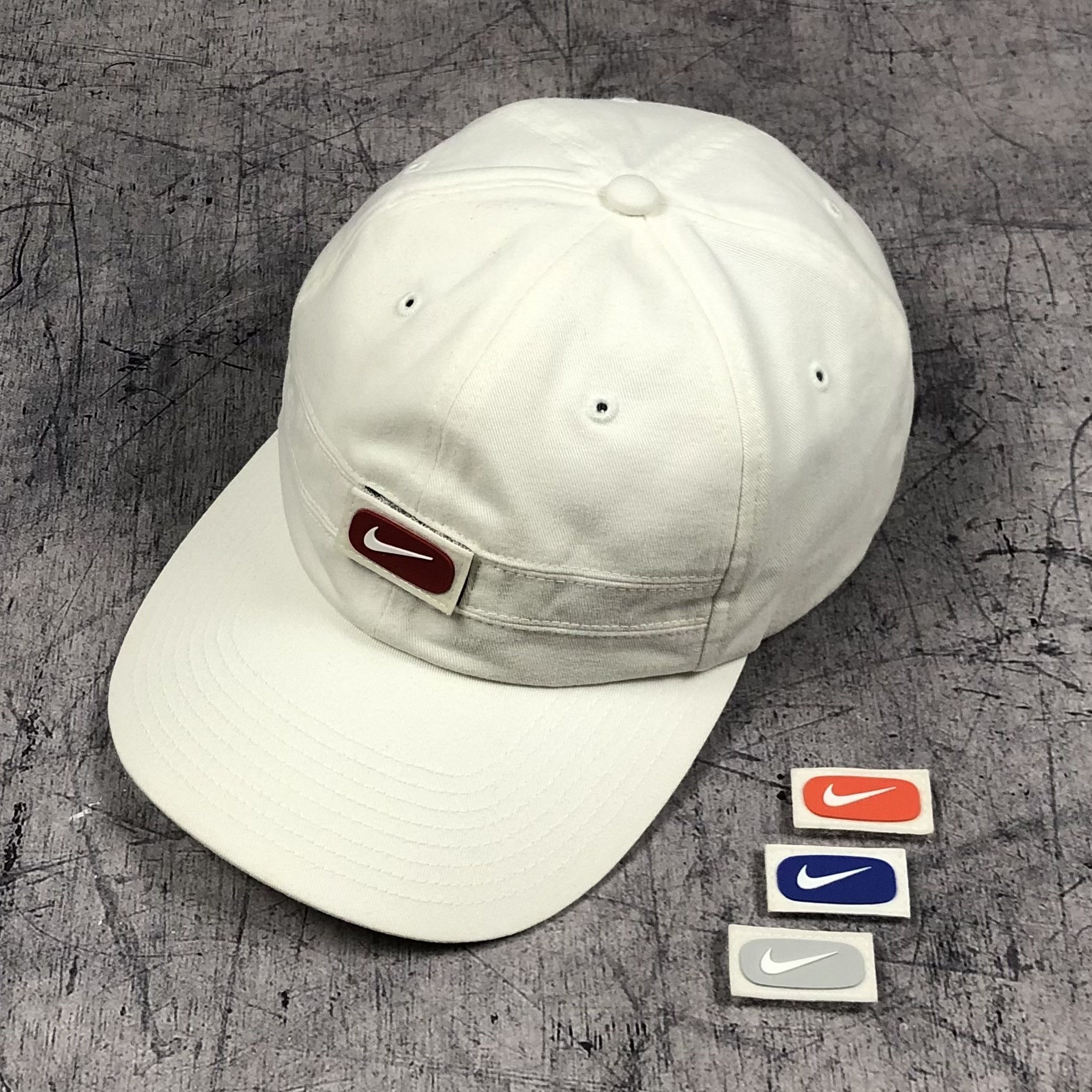 Nike Vintage Nike 5IN1 Cap Removable Swoosh Rare Size ONE SIZE - 5 Thumbnail