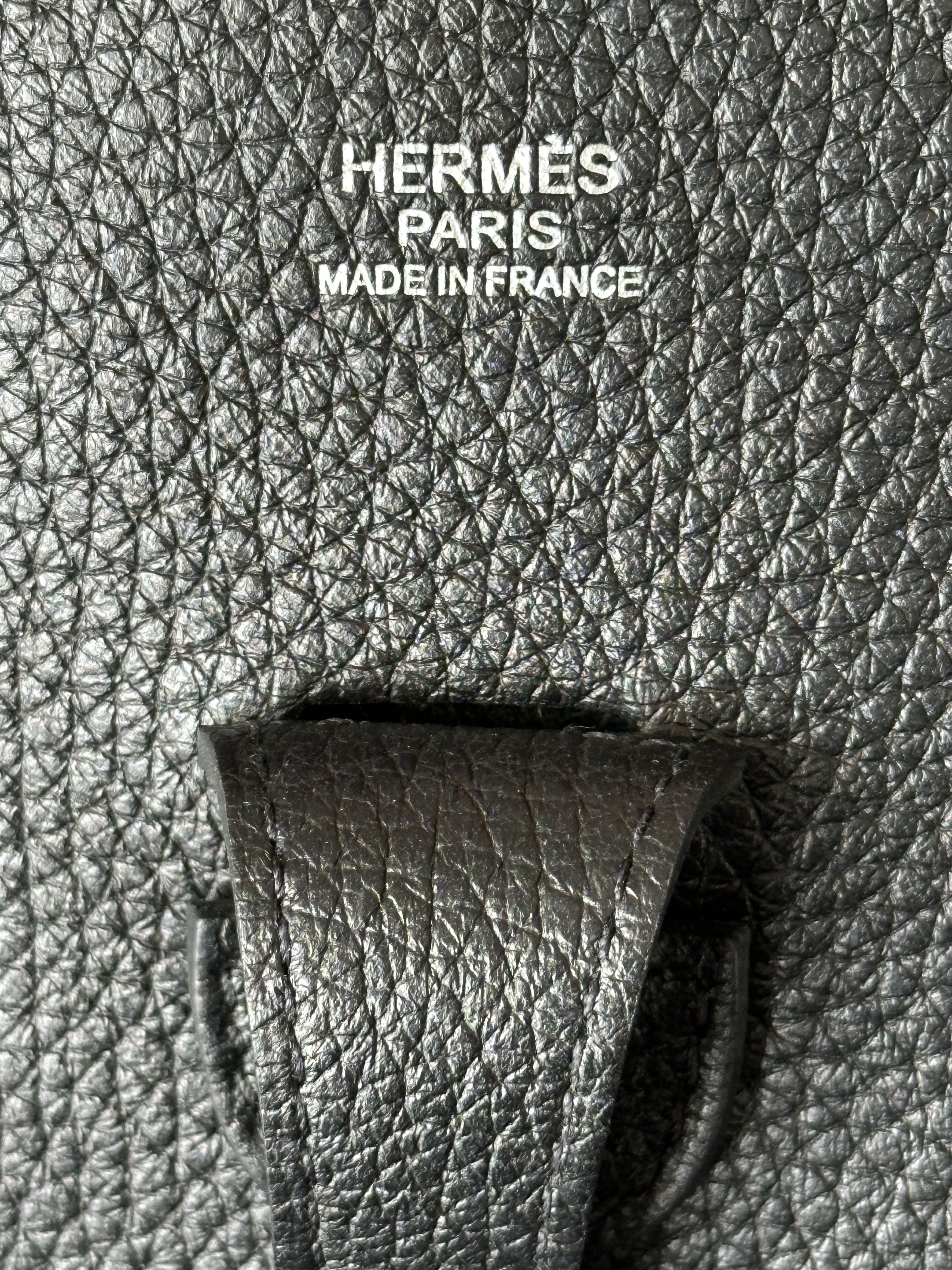 Hermes Hermes Black Clemence Evelyn III Size ONE SIZE - 3 Thumbnail