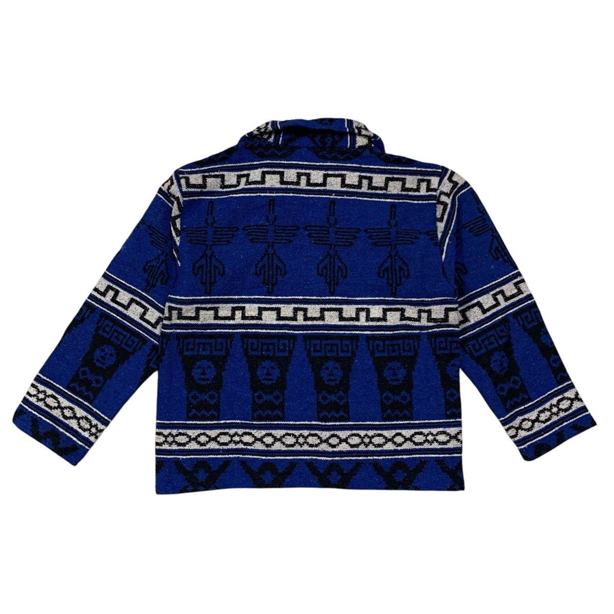 Vintage Vtg Southwestern Aztec Thunderbird Motif Jacket Size US L / EU 52-54 / 3 - 5 Thumbnail
