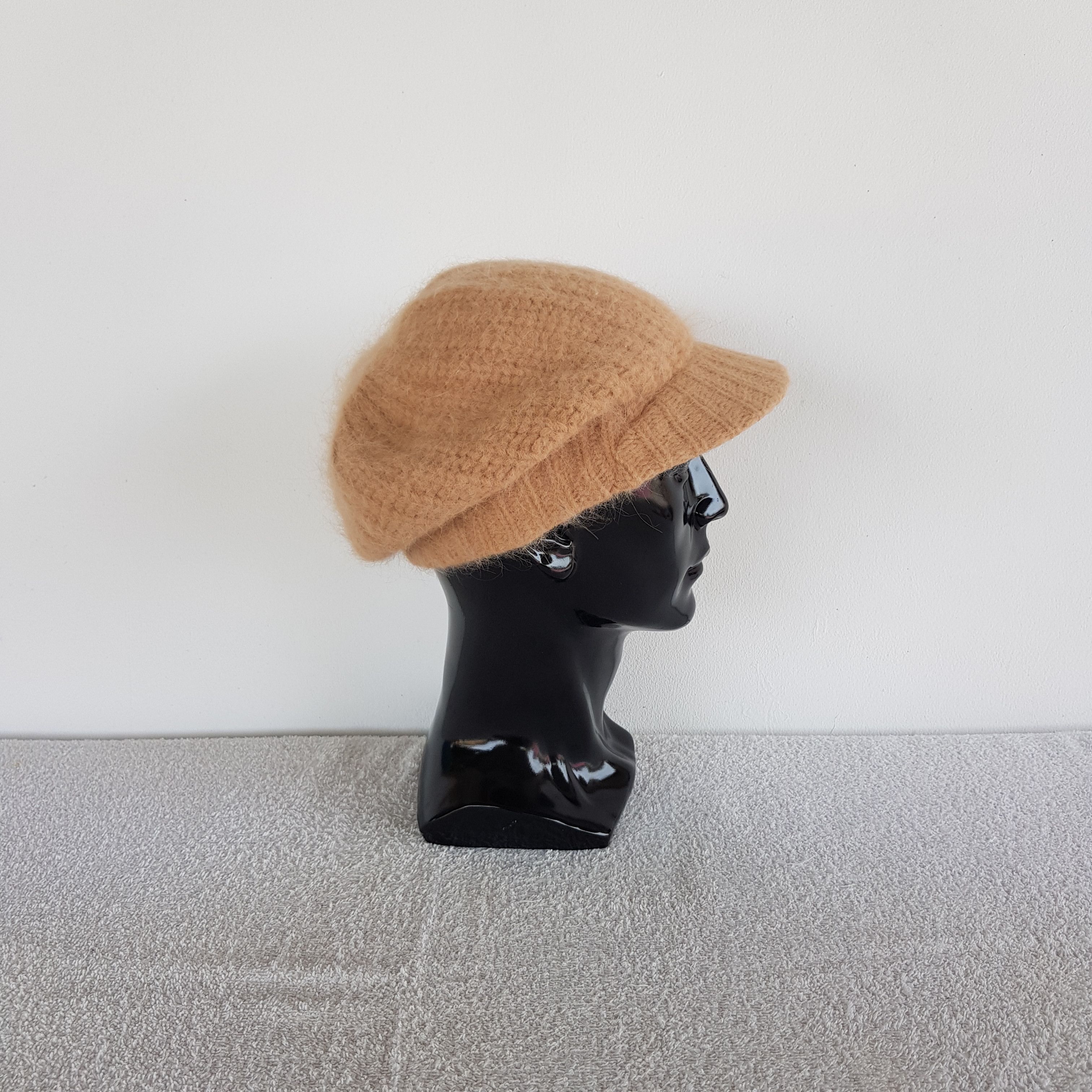 Japanese Brand Vintage Unknown Japanese Brand Wool Beanie Caps Brim Hats Size ONE SIZE - 3 Thumbnail