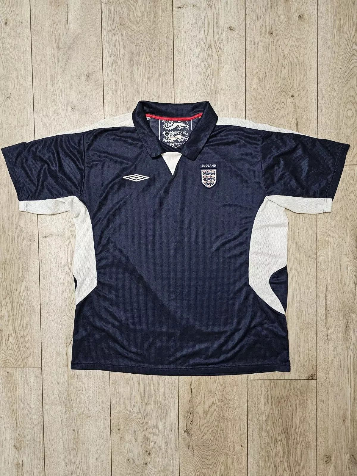 Umbro × Vintage ENGLAND 2002 2004 TRAINING FOOTBALL SHIRT SOCCER JERSEY Size US XXL / EU 58 / 5 - 1 Thumbnail