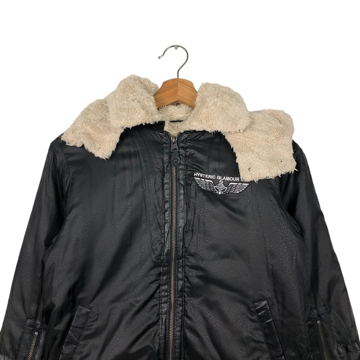 Hysteric Glamour 🔥VINTAGE BIKER JACKET HYSTERIC GLAMOUR MINI FOR KIDS Size US M / EU 48-50 / 2 - 5 Thumbnail