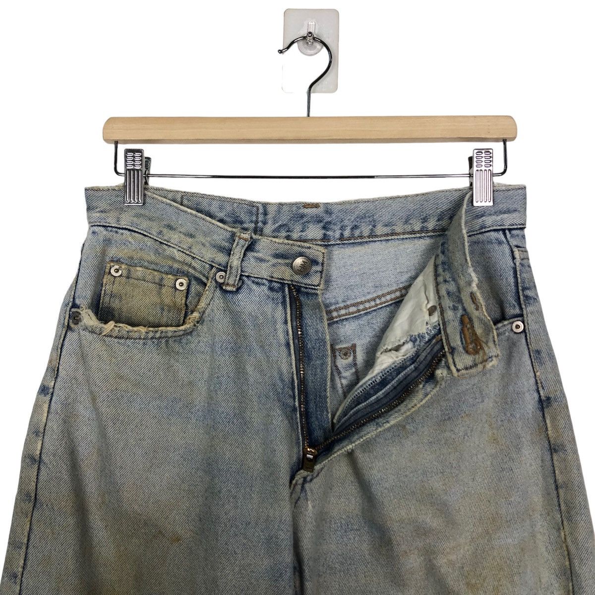 Hysteric Glamour 🔥90’s Distressed Denim Jeans The New Classic Hysteric Japan Size US 30 / EU 46 - 10 Thumbnail