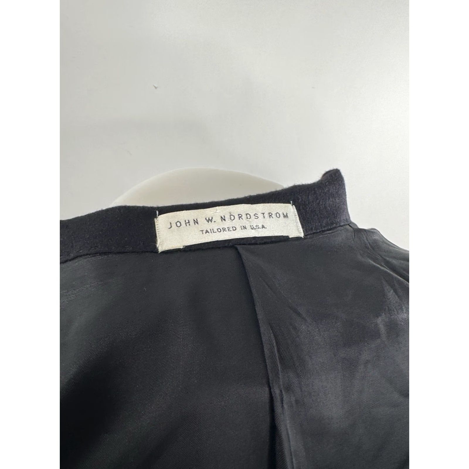 Nordstrom Nordstrom / Loro Piana - 100% Cashmere Blazer Jacket - Black - 43 - Mens - 43R - Cashmere Blazer Jacket - Excellent Size 46R - 6 Thumbnail