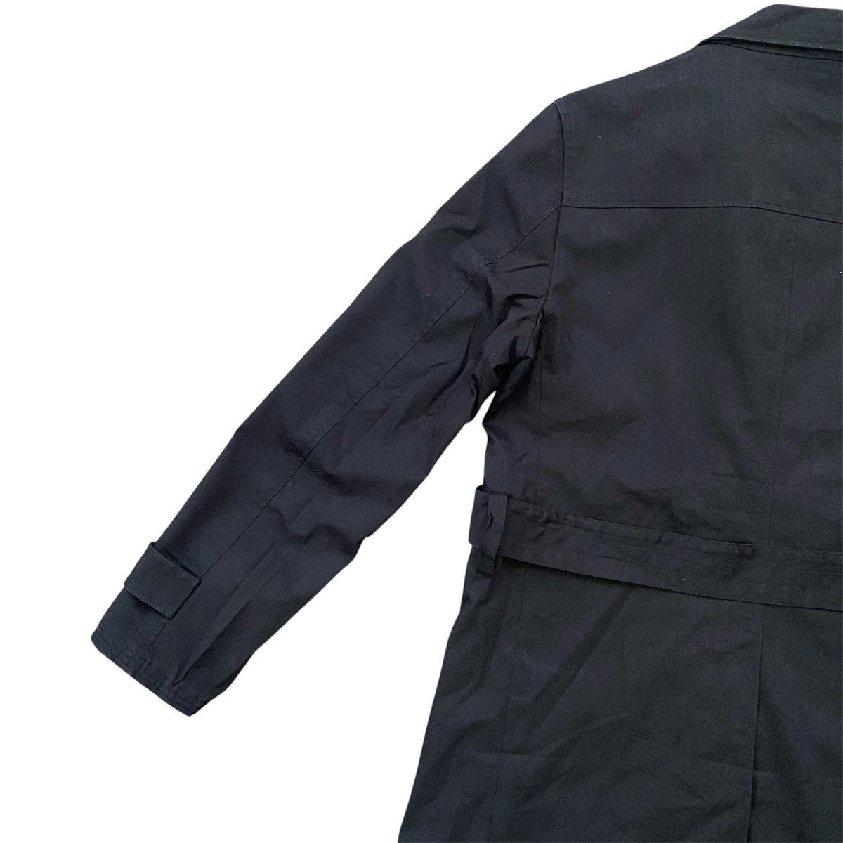 Tornado Mart Tornado Mart Belted Trench Coat –Japanese Designer Outerwear Size L / US 10 / IT 46 - 13 Thumbnail
