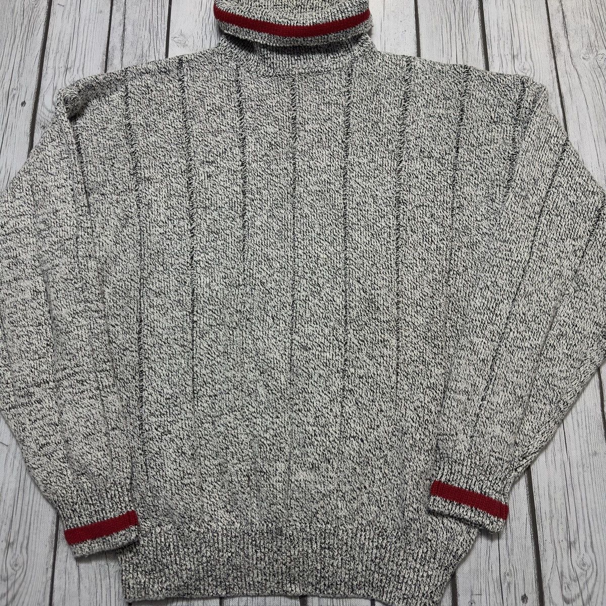 Liz Claiborne × Vintage Vintage Claiborne turtleneck sweater Size US L / EU 52-54 / 3 - 3 Thumbnail