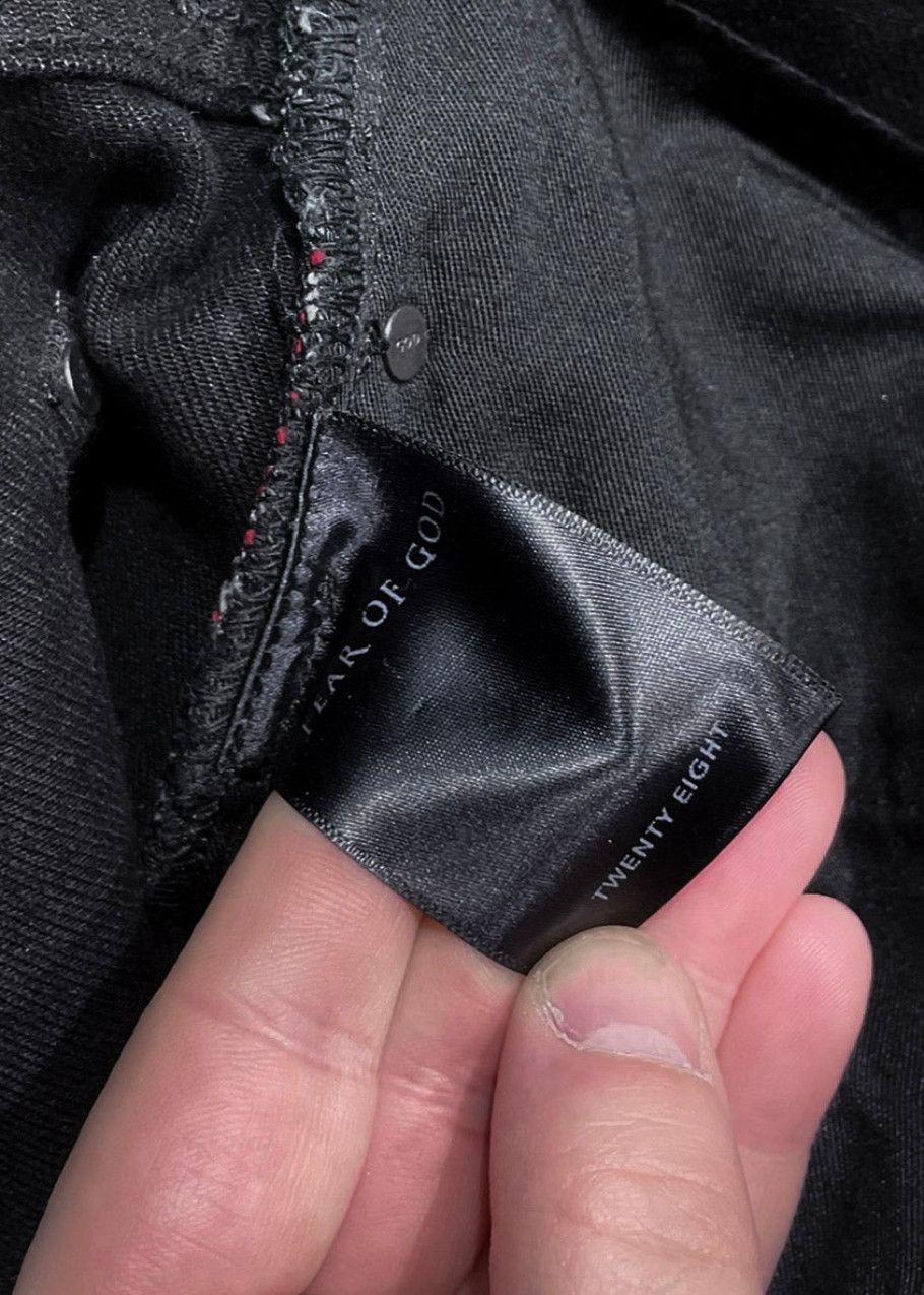 Fear of God Fear Of God Fourth Collection Black Distressed Jeans Size US 28 / EU 44 - 6 Thumbnail