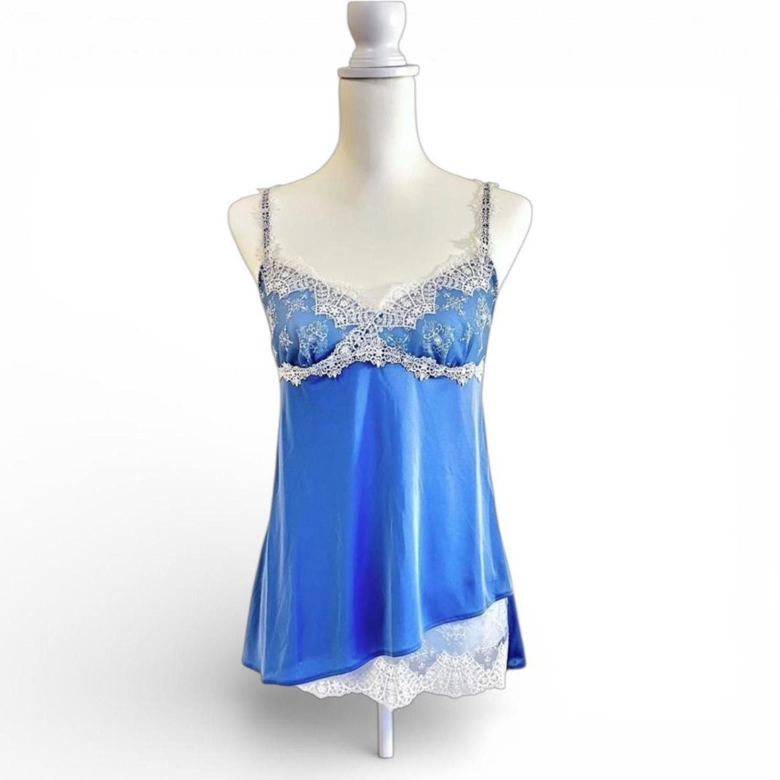 Other Beautiful detailed sheer whimsy blue camisole top Size XS / US 0-2 / IT 36-38 - 1 Thumbnail