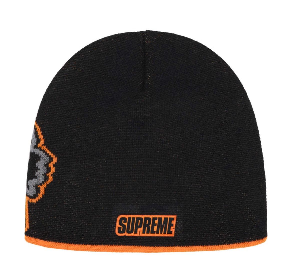 Fox Racing × Supreme Supreme Fox Racing Beanie Black Size ONE SIZE - 2 Thumbnail