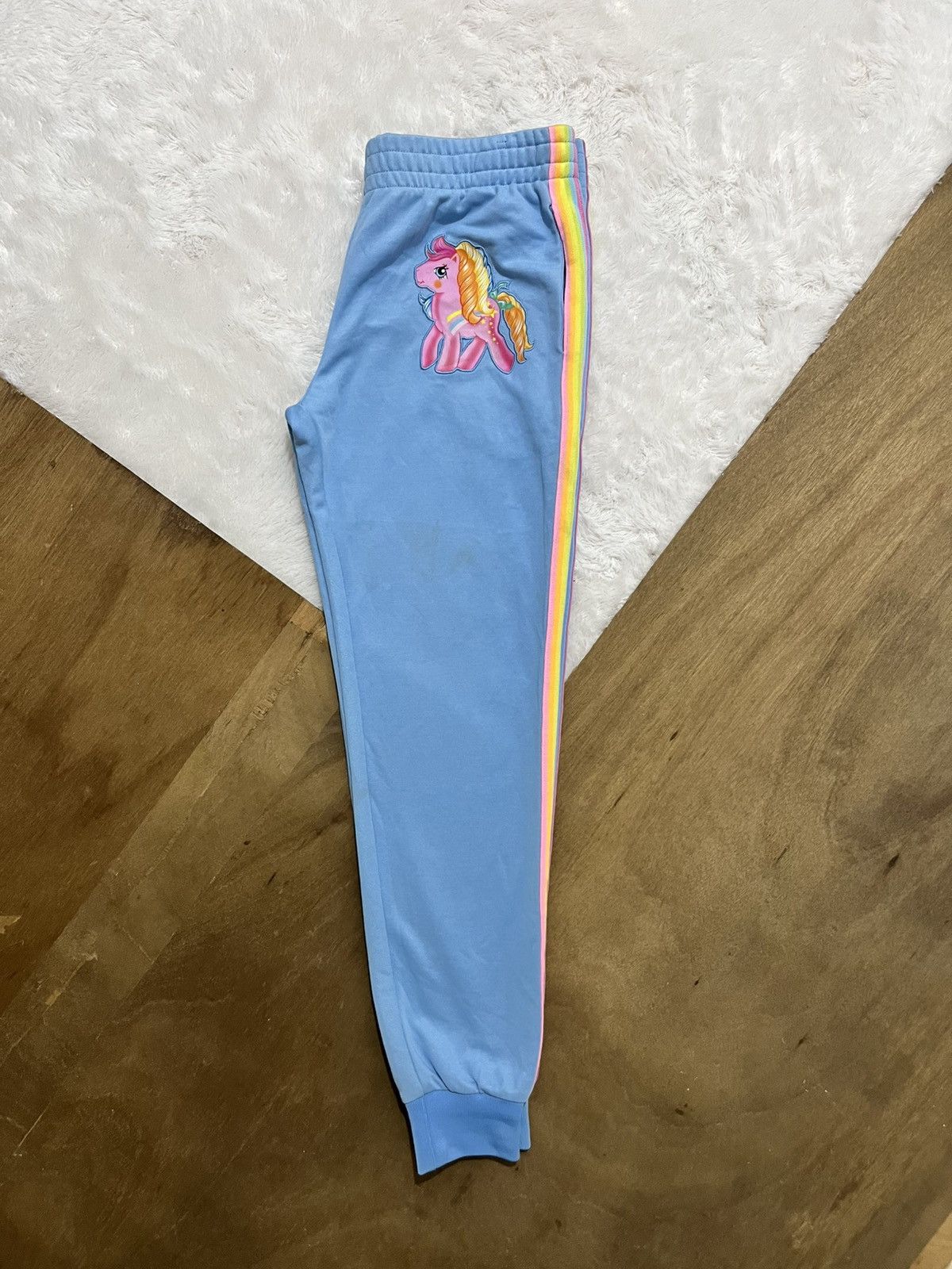 Moschino Moschino Couture x My Little Pony Track Pants Rainbow Stripe Size 32" / US 10 / IT 46 - 4 Thumbnail