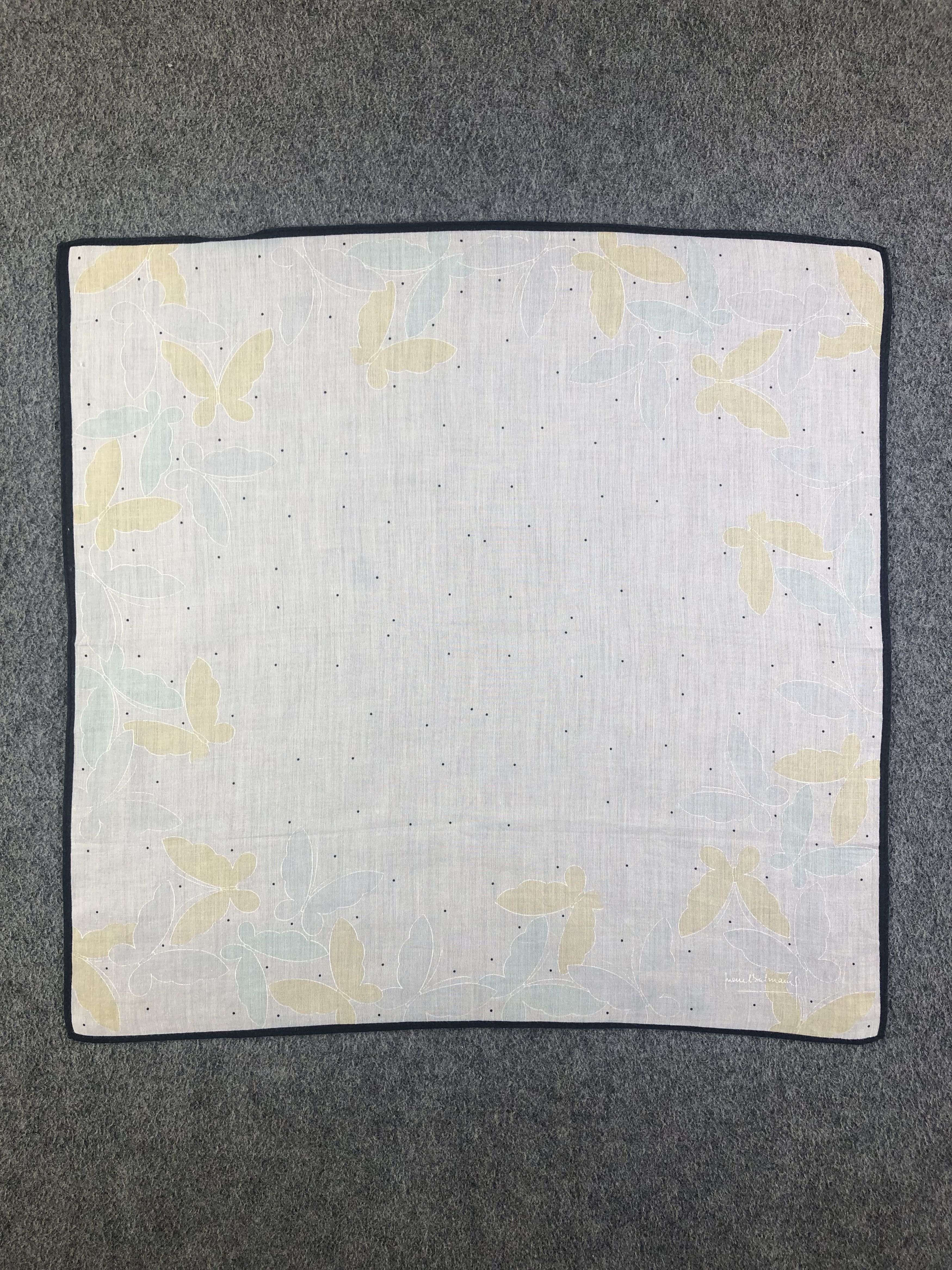 Pierre Balmain Pierre Balmain Handkerchief / Bandana / Neckerchief C516 Size ONE SIZE - 3 Thumbnail
