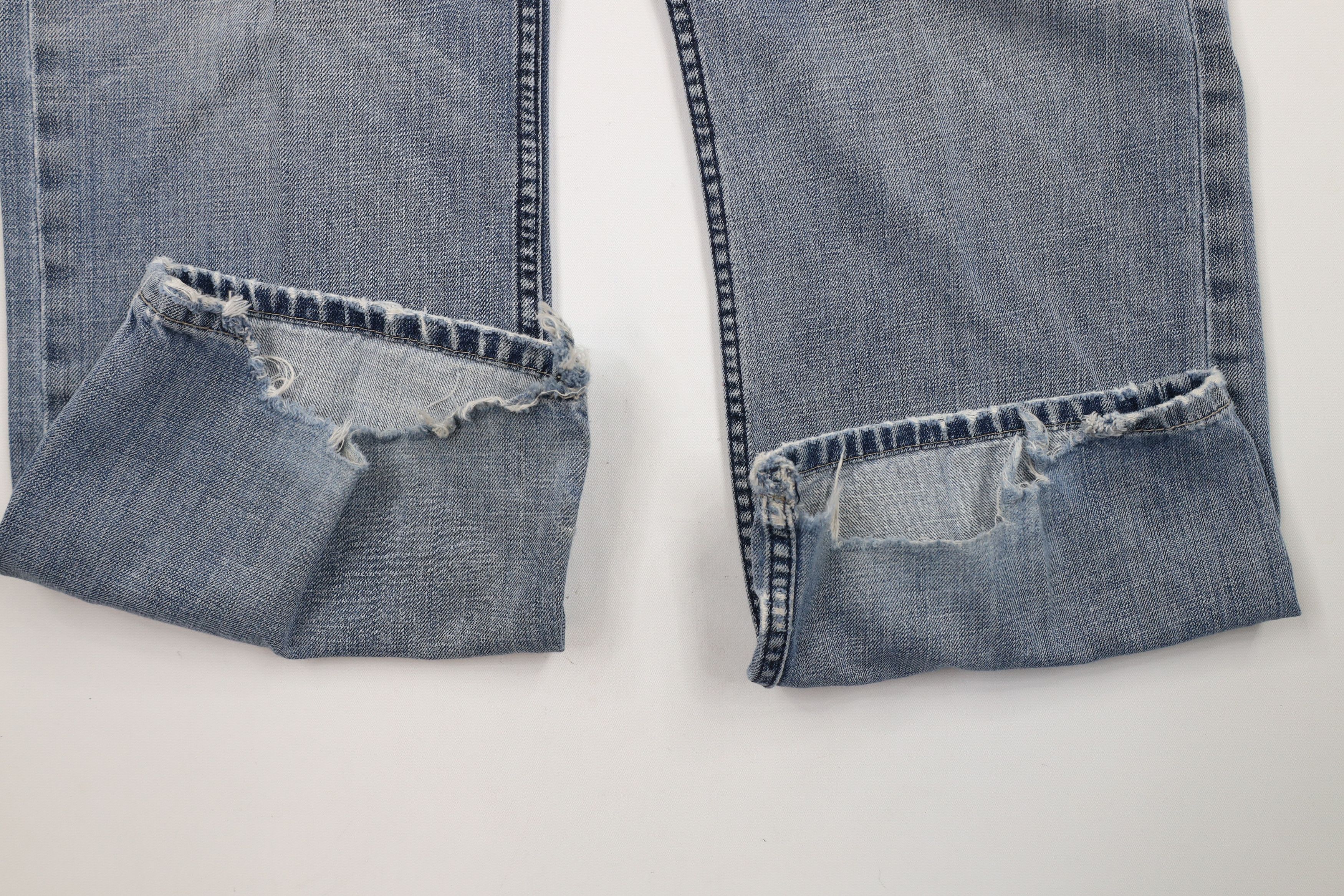 Express × Vintage Vintage Express X2 Denim Loose Fit Boot Cut Denim Jeans Size US 34 / EU 50 - 5 Thumbnail