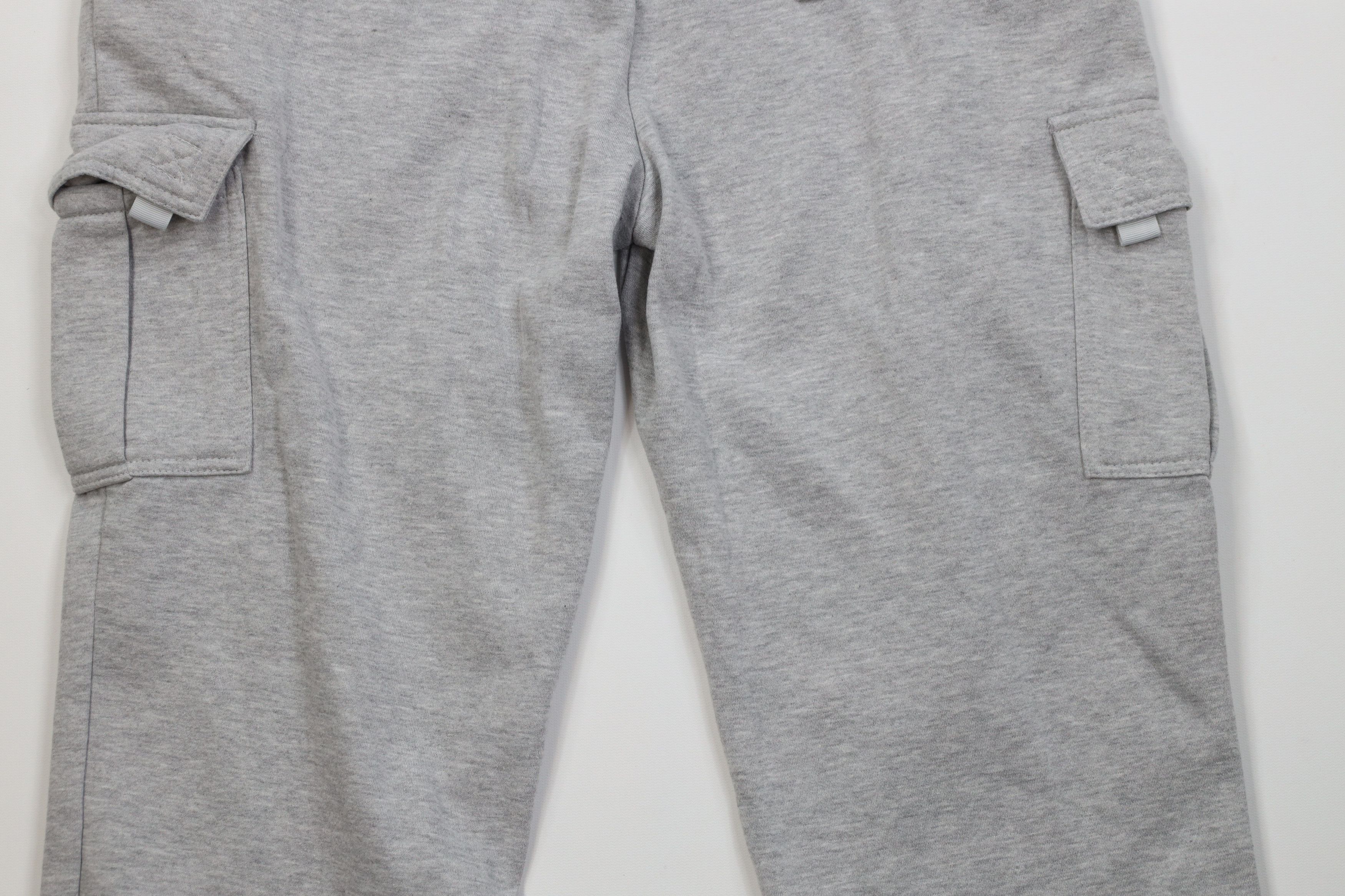 Vintage Vintage 90s Y2K Streetwear Cargo Sweatpants Heather Gray Size US 36 / EU 52 - 11 Thumbnail
