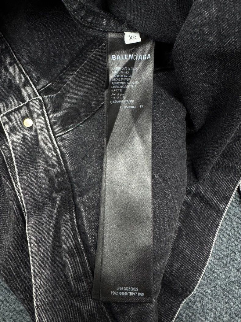 Balenciaga Balenciaga 520 series denim jacket-2506 Size US XS / EU 42 / 0 - 4 Thumbnail
