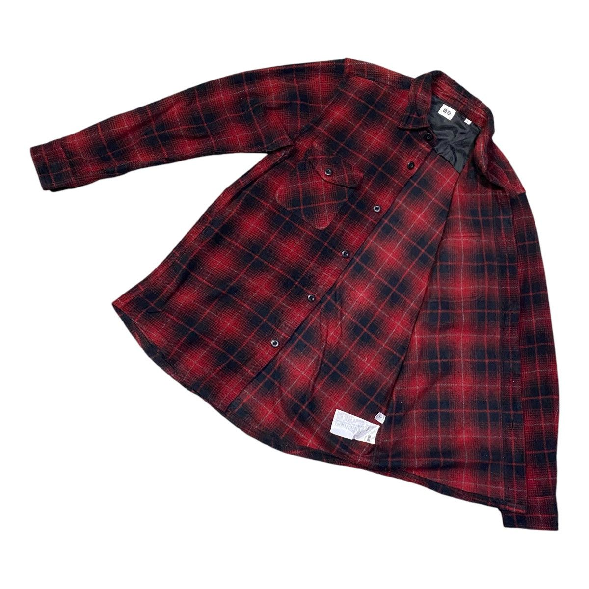 Japanese Brand × Uniqlo Uniqlo Flannel Button Up Shirt Size US L / EU 52-54 / 3 - 3 Thumbnail