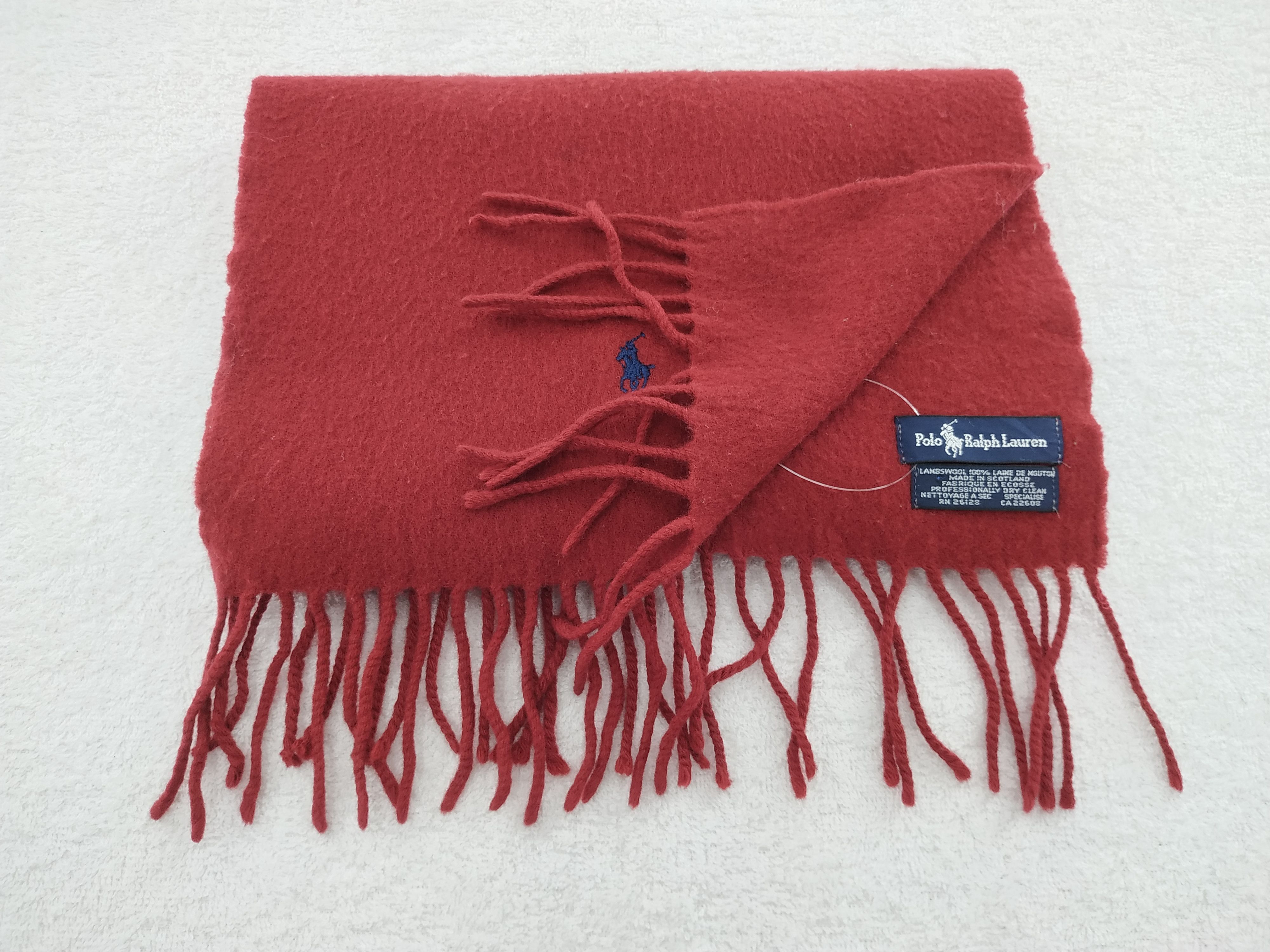 Polo Ralph Lauren Vintage Polo Ralph Lauren Scarf/Muffler/Neckwear MF386 Size ONE SIZE - 4 Thumbnail
