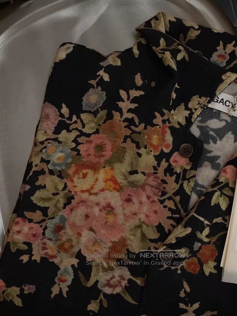Our Legacy Our Legacy Floral Printed Shirt Size US S / EU 44-46 / 1 - 2 Thumbnail