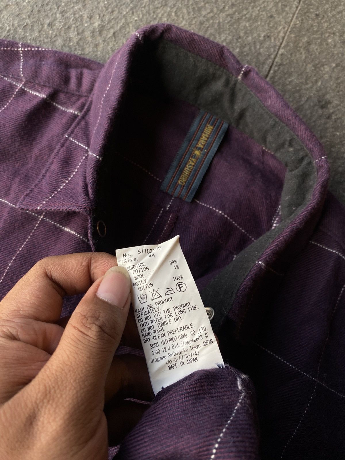 Maison MIHARA YASUHIRO Miharayasuhiro flannelshirts Size US M / EU 48-50 / 2 - 7 Thumbnail