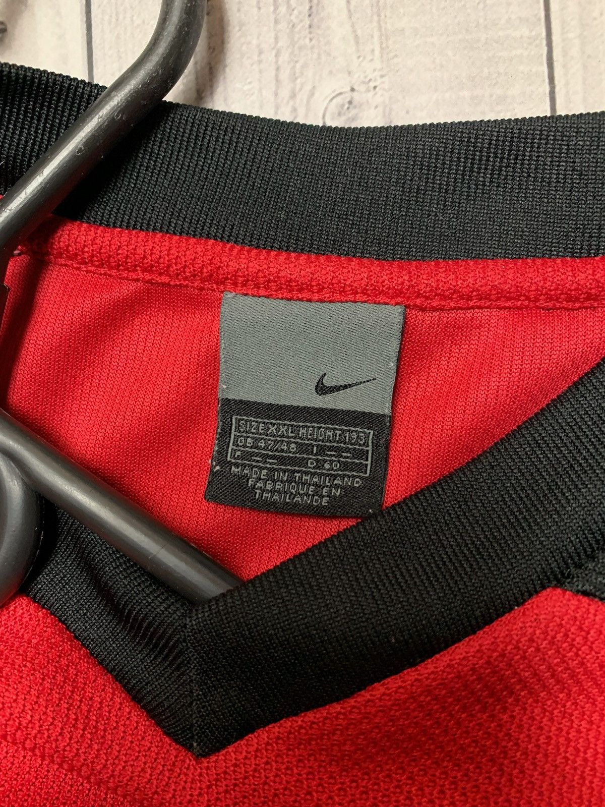 Nike × Vintage Vintage Nike Manchester United soccer jersey size XXL logo Size US XXL / EU 58 / 5 - 3 Thumbnail