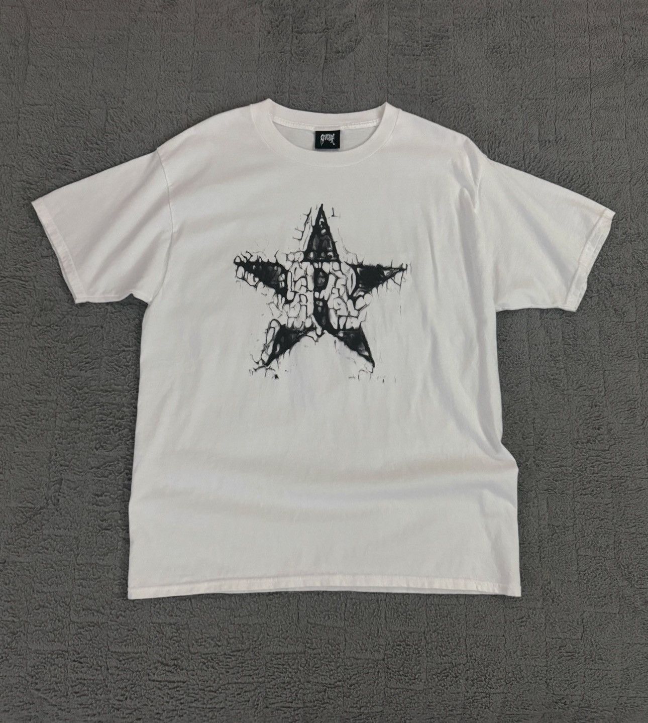 Revenge REVENGE STAR TEE (WHITE) Size US L / EU 52-54 / 3 - 2 Thumbnail