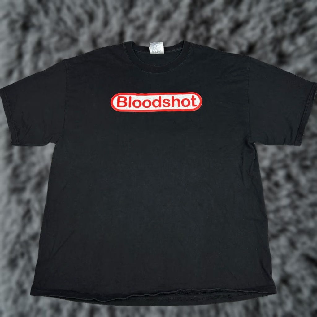 Fruit Of The Loom VINTAGE Y2K Bloodshot Hip Hop Official Seal Of Quality Shirt Mens XL Rap Street Wear Size US XL / EU 56 / 4 - 1 Thumbnail