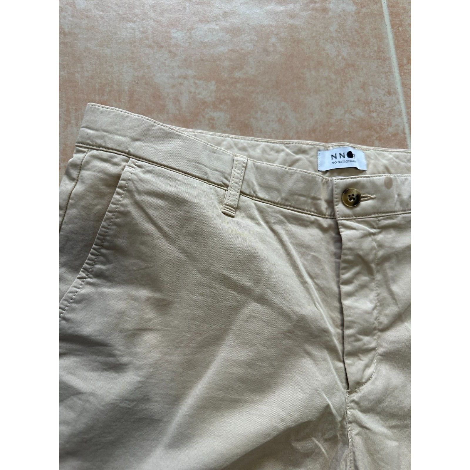 NN07 NN07 No Nationality Khaki Beige Crown shorts 1004 Men 34 Size US 34 / EU 50 - 6 Thumbnail